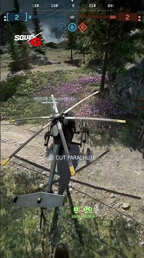 Hijacking a SWEATS Chopper in Battlefield!