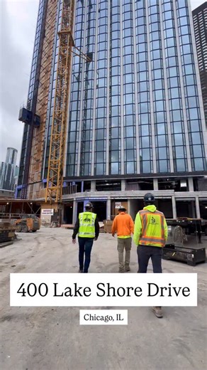 🏗️ YOU HAVE TO SEE THIS! 400 Lake Shore Drive is the next stop on our convention roadshow and it’s raising fast! The 72 story North Tower has crews putting a new level up every 3 days! @local_1_ironworkers & @iwlocal63 are representing and putting in that HARD WORK! 💪 We’re bringing this tower to life one level at a time. #LevelUp #Ironworkers #UnionIronworkers #BlueCollar #Union #Unionstrong #Chicago #unionstrong | Iron Workers Union