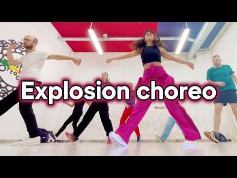 Explosion Dance Choreo | Shuffle dance | Cutting shapes