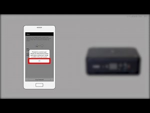 Connecting to a smartphone with Direct Connection (iOS) (TS5100 series)