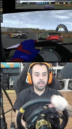 El peor rejoin de la historia de los rejoins en #iRacing #shorts