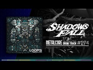 Metalcore Drum Track / Shadows Fall Style / 165 bpm