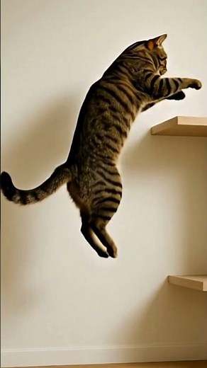 Watch a Cat Jump 6 Times Its Body Length!