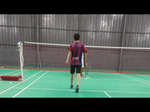 Badminton game of Intermediate and Advanced