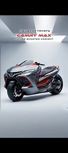 CRAZY IDEA TOYOTA SCOOTER 🔥🔥🔥🙀‼️ #toyota #camry #scooter #concept #maxi #modification #moto #modified #ideas #pcx #nmax | Rizal Rio