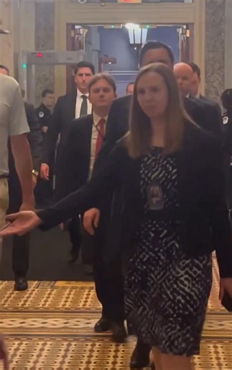 NOW: Vice President Vance enters the Capitol as he prepares to break a Senate tie on the first procedural hurdle on the Big Beautiful Bill. Republicans Tillis, Paul, and Ron Johnson all voted no. | Kevin Steele