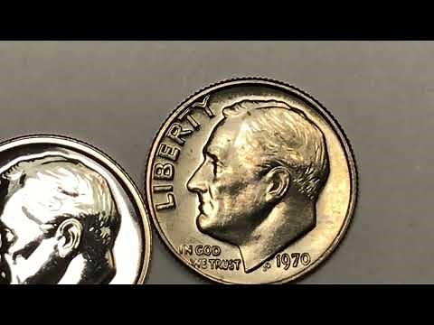 US 1970 Error Dimes Worth $$ - No S & 1968 Reverse - United States Roosevelt Coins