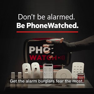 Worried about a burglary? Get a PhoneWatch home alarm system and we'll protect your home 24/7. | PhoneWatch