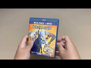 Megamind Mega Double Pack Blu-ray + DVD Unboxing