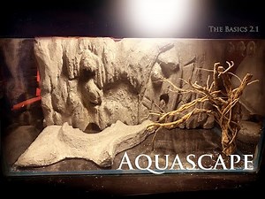 How to make aquarium background DIY - part 2 ( using styro and cement )