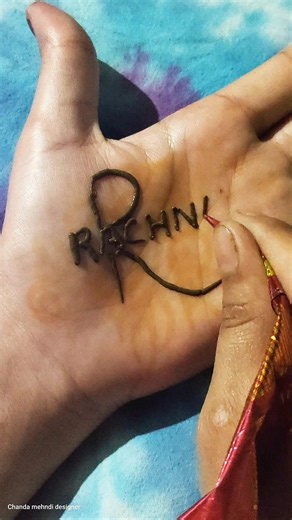 name mehndi design #song #trending #mehndi #artist #beautiful #nameart #stylish #arabic #sheeraz