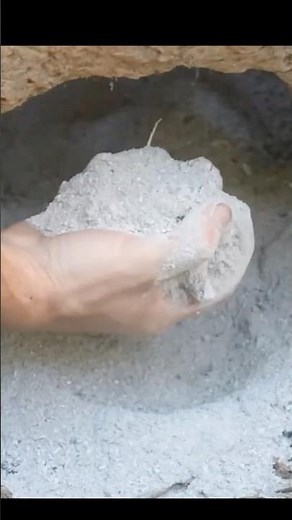 Wood Ash Cement – Primitive Building at Its Best #survival #bushcraft #primitiveplus #forest