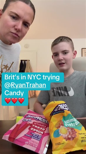 American Candy Taste Test in NYC with Ryan Trahan