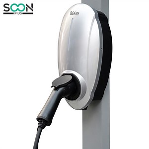 [Hot Item] Ocpp 1.6j Smart Home Use 32 a 7kw Single Phase Solar Power Wall Box EV Charger Station with Stand for EV Car