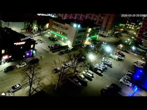 Live cam: Downtown Windsor, Ontario, Canada