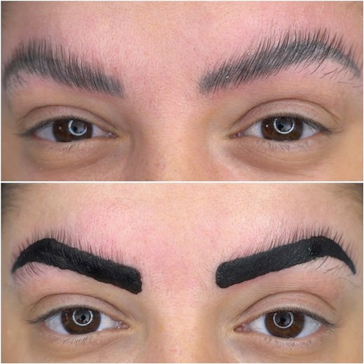 61M views · 14K reactions | Brow lamination, the clever beauty trick to give you fuller brows! | MetDaan | Facebook