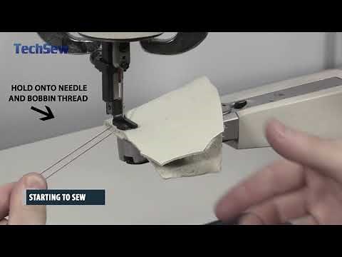 Techsew 2900 Industrial Sewing Machine - Startup Guide