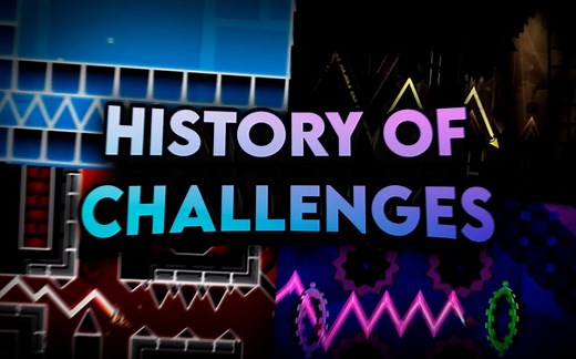 几何冲刺Challenge关卡的历史：从远古到现在 | The FULL History of GD Challenges