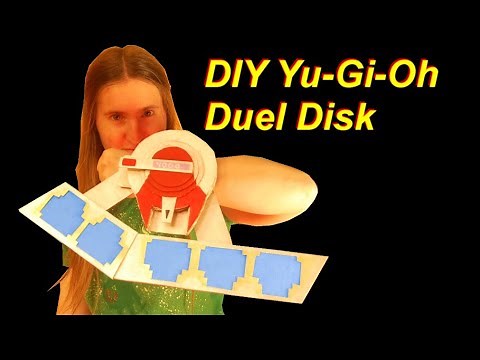How To Make A Yu-Gi-Oh Duel Disk Out Of Cardboard