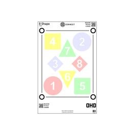 EIGHT SHAPE OHD PAPER TARGET