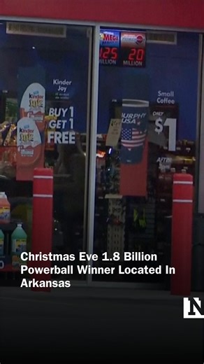 A Powerball ticket purchased at a gas station outside Little Rock, Arkansas, won a $1.817 billion jackpot just before Christmas. The winning numbers were announced on Christmas Eve, and organizers say it is the second-largest pot in U.S. history and the largest Powerball prize of 2025. | Newsweek