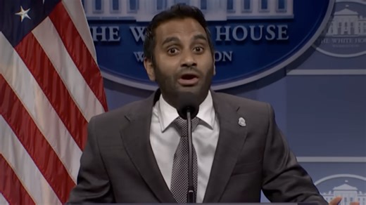 SNL cold open: Aziz Ansari makes surprise debut as Kash Patel
