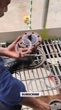 Gate valve leakage | Gasket changing process | valve maintenance work | Valve repairing done.