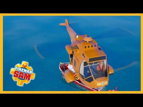 🔥 Fireman Sam helicopter sea rescue 🔥