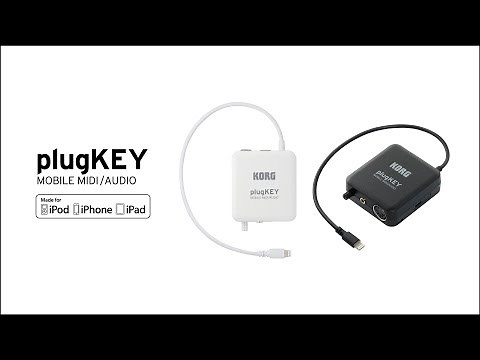 KORG plugKEY - MOBILE MIDI/AUDIO Interface