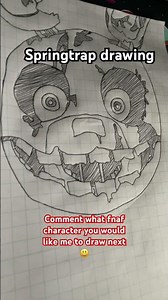 Springtrap drawing