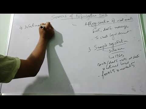 Sources of population data