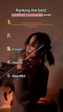 Ranking the best musical moments ever