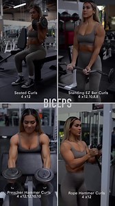 Repost from @casssmartin •Biceps Day! | Muscle & Fitness Hers
