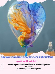 24K views · 125 reactions | Baking Soda Balloon Science Experiment...