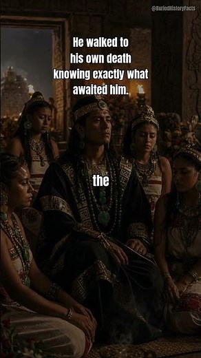 The Aztec Man Who Walked Willingly to His Own Sacrifice