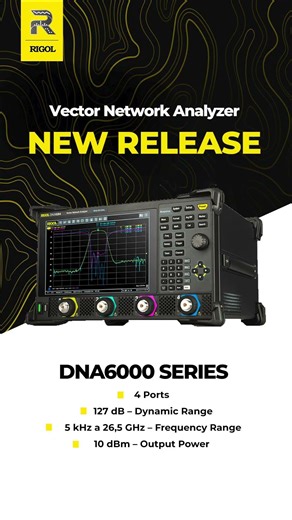 RIGOL DNA6000 | New 4-Port Vector Network Analyzer
