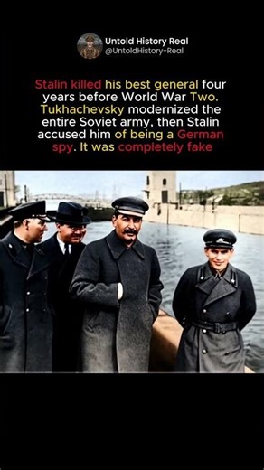 Stalin Executed His Best General #shorts