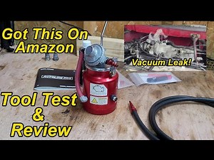 Smoke Machine For Finding Vacuum Leaks