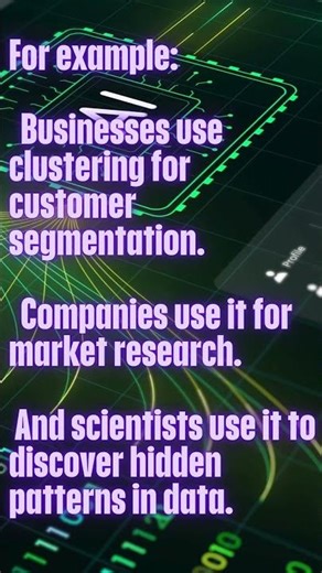 Clustering Explained in 30 Seconds 🤖 Machine Learning Basics