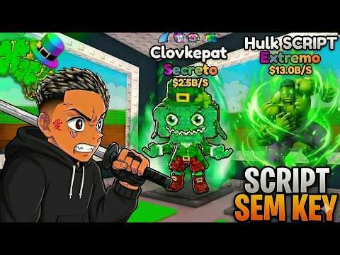 [ 🍀NOVO ] SCRIPT Hulk SEM KEY - LINK DIRETO - AUTO PLATFORM - ROUBO VOANDO!!