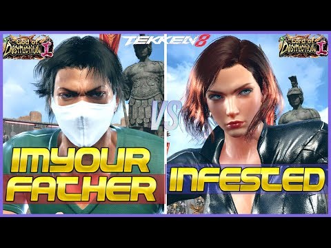 T8 ▰ INFESTED (Nina) Vs IM YOUR FATHER (Lee) ▰ Tekken 8 High Level Gameplay