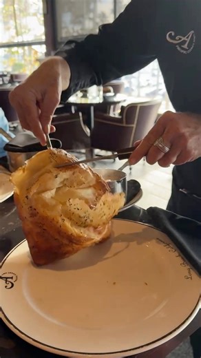 On Mondays and Tuesdays at “A “ Restaurant in Long Beach you can have a table side deconstructed Chicken Pot Pie | Locale Magazine