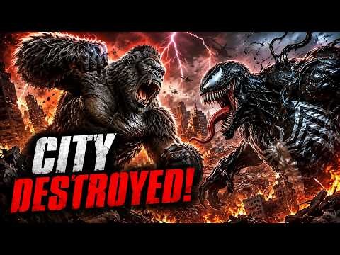 King Kong vs Venom The Battle That Destroyed an Entire City