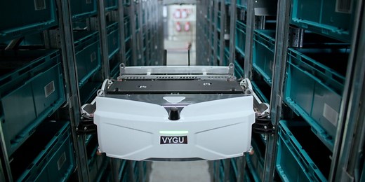 Start-up builds AI shelf-climbing robot to process warehouse orders