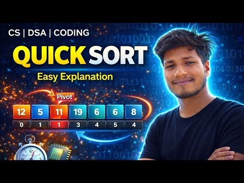 Explaining Quick sort Numerical. @hacknexplain 