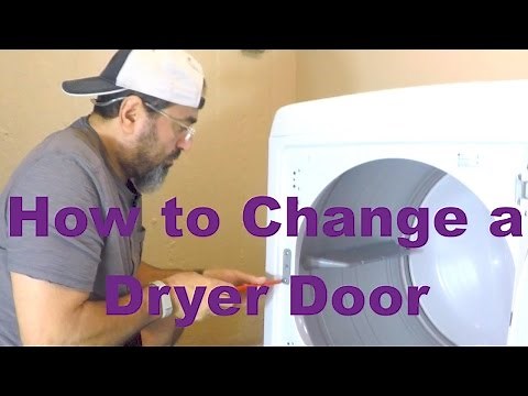 How to Change a Dryer Door From Left to Right LG HydroShield