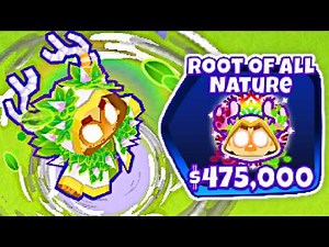 NEW 5-5-5 DRUID Paragon - The Root Of All Nature! (Bloons TD 6)