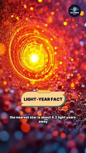 What Is a Light-Year Really? 🌠📏 || #spacefacts #cosmicdistance ‪@FactwaveDaily01‬