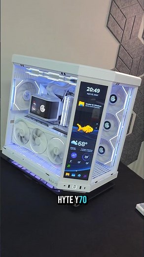 Tutorial Hyte Y70 Touch #pcgamer #pcgaming #tutorial #pcbuild #componentespc