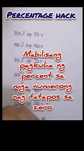 1.8K views · 32 reactions | Percentage hack/ civil service exam...